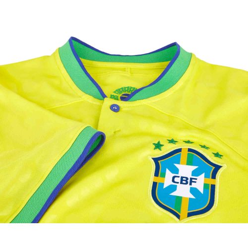 2022 Nike Rodrygo Brazil Home Jersey