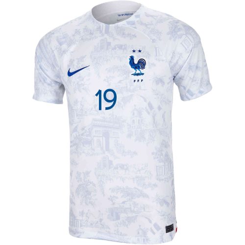2022 Nike Karim Benzema France Away Jersey