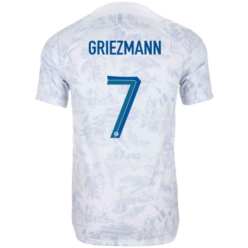 2022 Nike Antoine Griezmann France Away Jersey