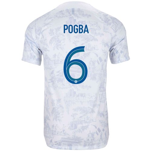 2022 Nike Paul Pogba France Away Jersey
