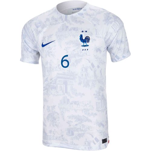 2022 Nike Paul Pogba France Away Jersey