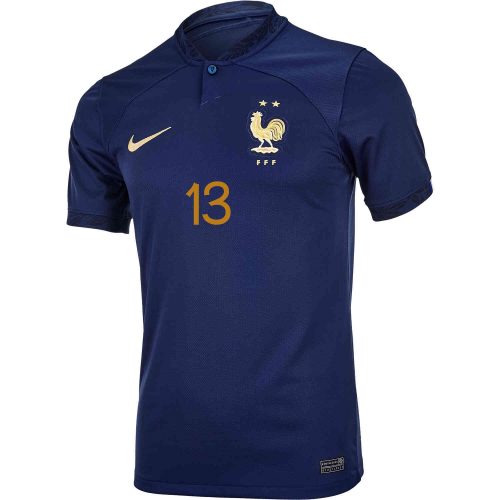 2022 Nike N’Golo Kante France Home Jersey