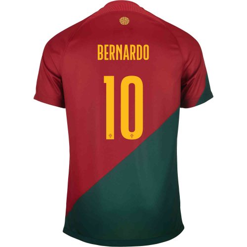 2022 Nike Bernardo Silva Portugal Home Jersey