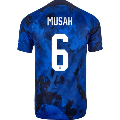 2022 Nike Yunus Musah USA Away Jersey