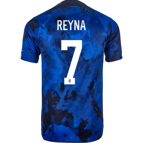 2022 Nike Giovanni Reyna USA Away Jersey