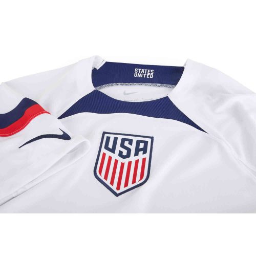 2022 Womens Nike Timothy Weah USA Home Jersey