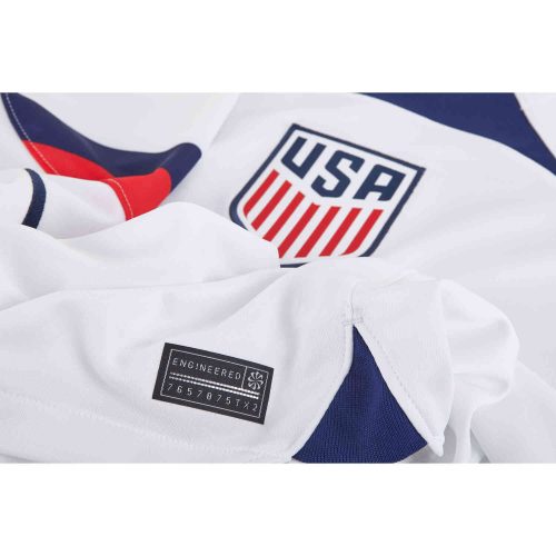 2022 Womens Nike Timothy Weah USA Home Jersey