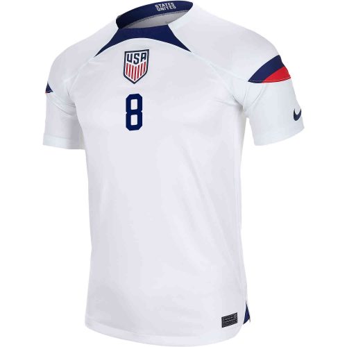 2022 Nike Weston McKennie USA Home Jersey