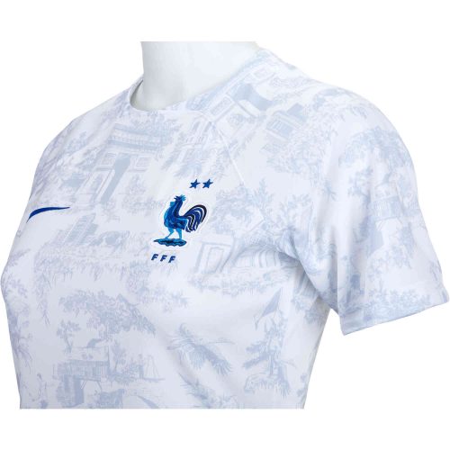 2022 Womens Nike France Away Jersey