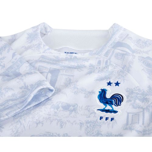 2022 Womens Nike Kylian Mbappe France Away Jersey