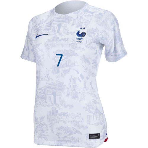 2022 Womens Nike Antoine Griezmann France Away Jersey