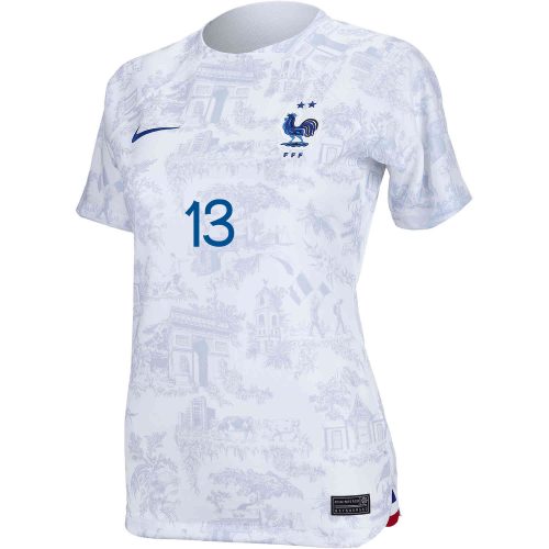 2022 Womens Nike N’Golo Kante France Away Jersey