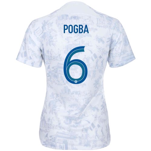 2022 Womens Nike Paul Pogba France Away Jersey