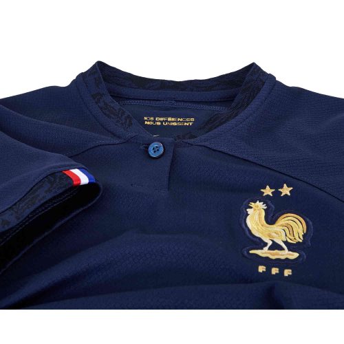 2022 Womens Nike Kylian Mbappe France Home Jersey