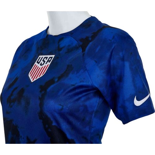 2022 Womens Nike Timothy Weah USA Away Jersey