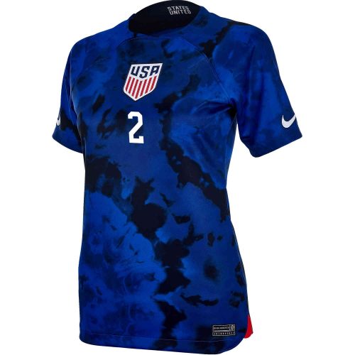 2022 Womens Nike Segino Dest USA Away Jersey