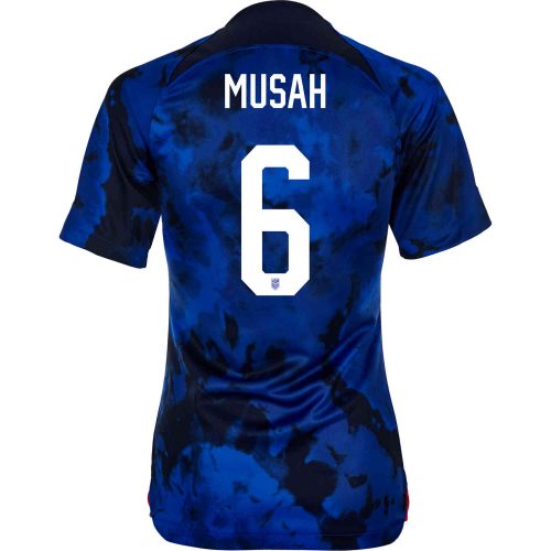 2022 Womens Nike Yunus Musah USA Away Jersey