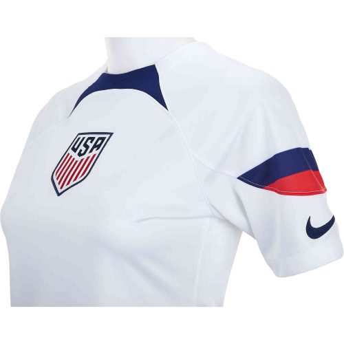 2022 Womens Nike USA Home Jersey