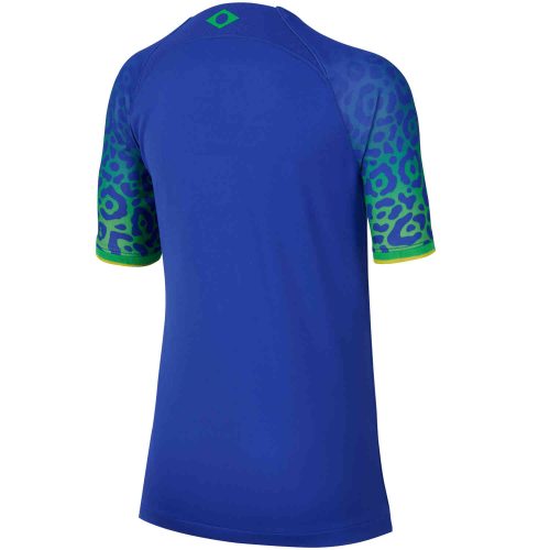 Kids Nike Brazil Away Jersey – 2022