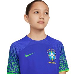 Nike Brazil Richarlison Home Jersey 22/23 w/ World Cup 2022 Patches (Dynamic Yellow/Paramount Blue) Size XL