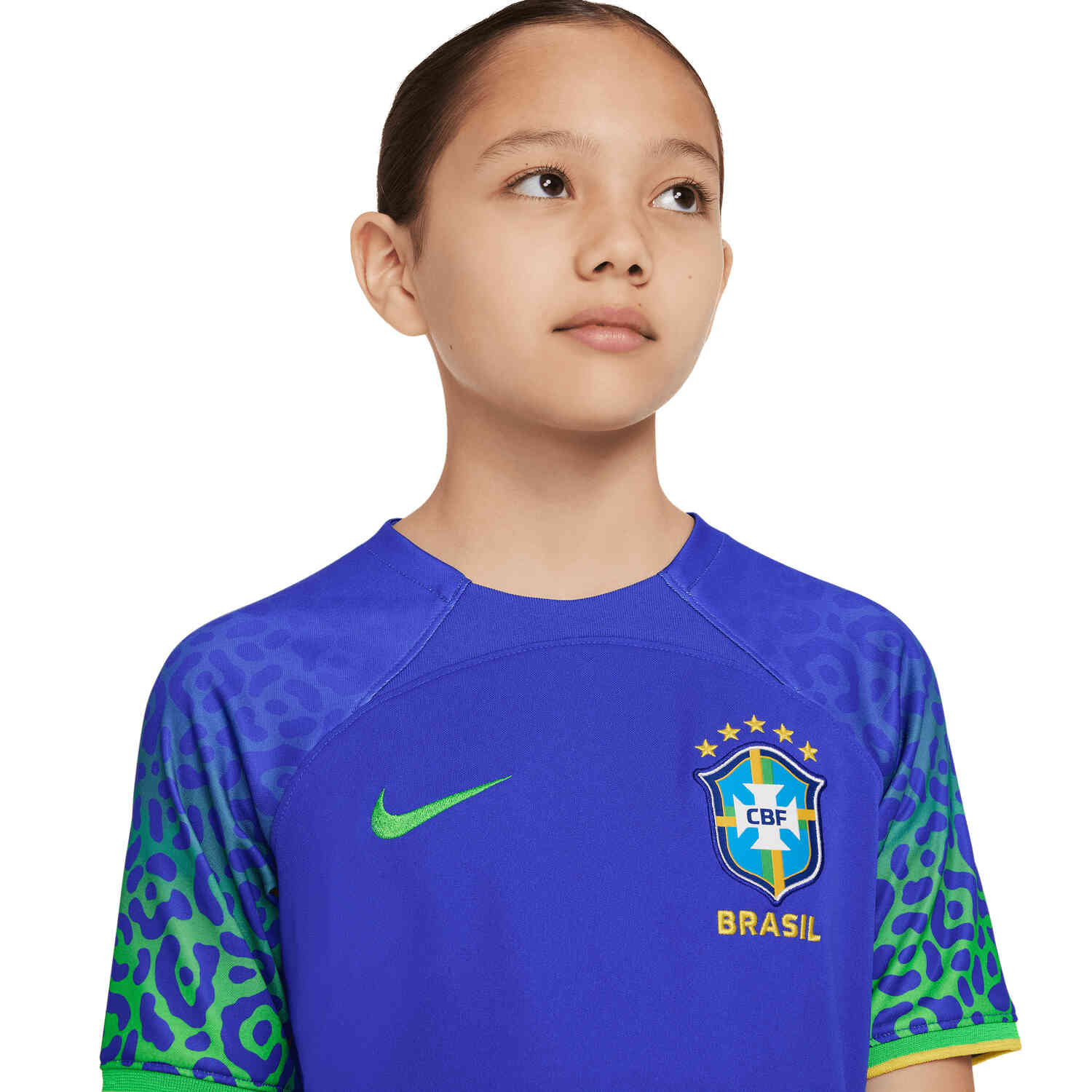 2022 Kids Nike Brazil Away Jersey - SoccerPro