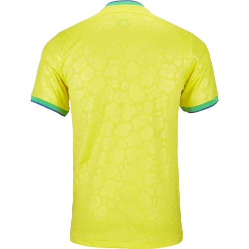 2022 Kids Nike Brazil Home Jersey