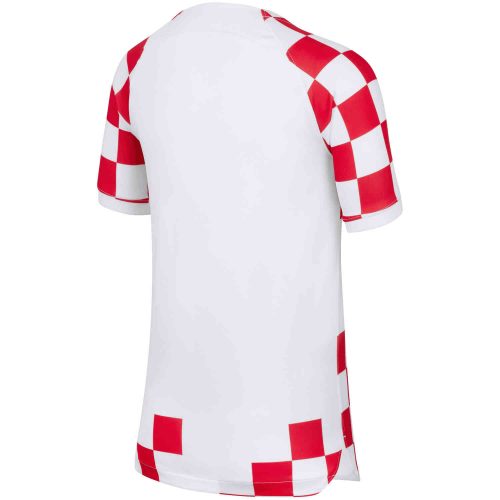 2022 Kids Nike Croatia Home Jersey