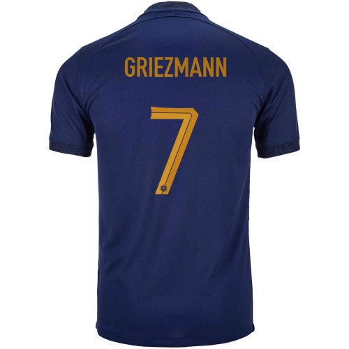 2022 Kids Nike Antoine Griezmann France Home Jersey