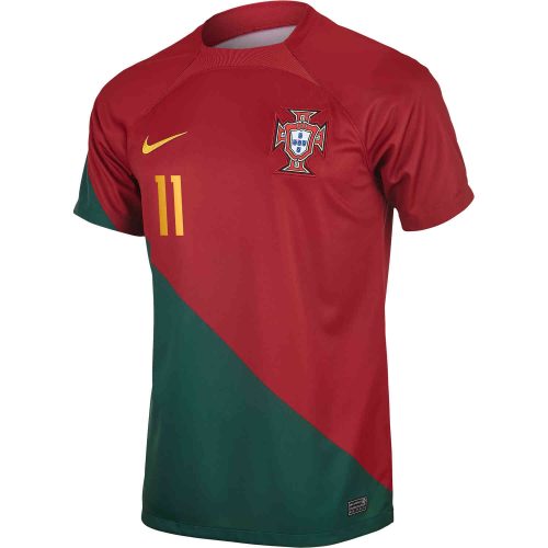 2022 Kids Nike Bruno Fernandes Portugal Home Jersey