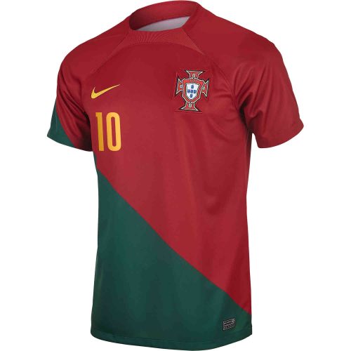 2022 Kids Nike Bernardo Silva Portugal Home Jersey