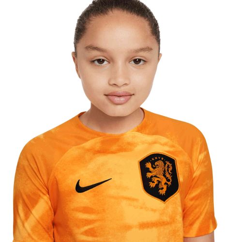 2022 Kids Nike Netherlands Home Jersey