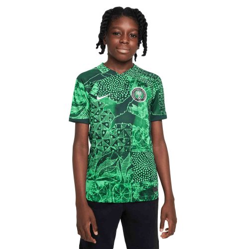 2022 Kids Nike Nigeria Home Jersey