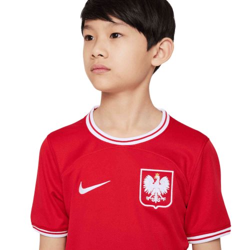 2022 Kids Nike Poland Away Jersey