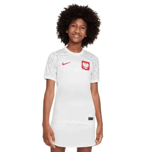 2022 Kids Nike Poland Home Jersey