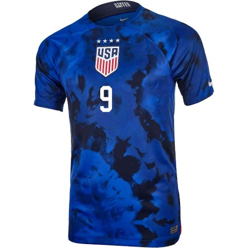 2022 Kids Nike Mallory Pugh USWNT Away Jersey