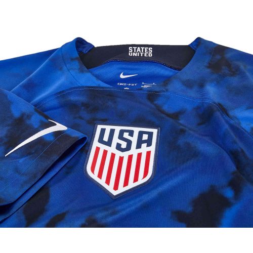 Kids Nike Yunus Musah USA Away Jersey – 2022