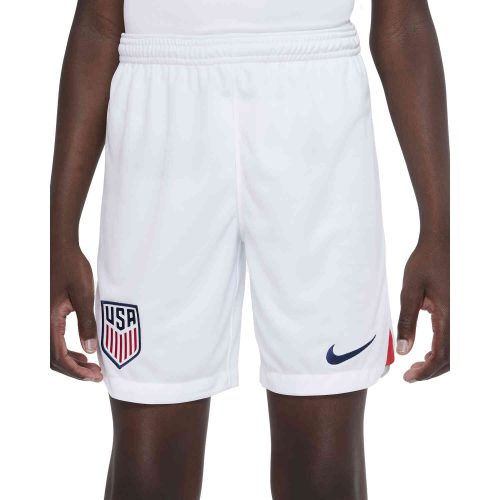 Kids Nike USA Home Shorts – 2022