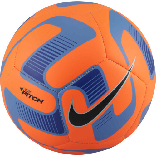 Nike Pitch Soccer Ball – Total Orange & Light Thistle with Black