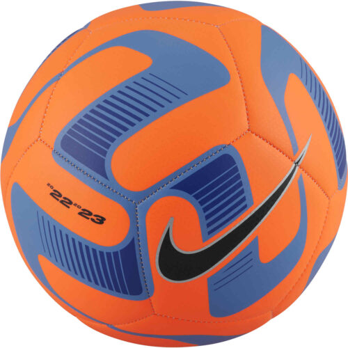 Nike Pitch Soccer Ball – Total Orange & Light Thistle with Black