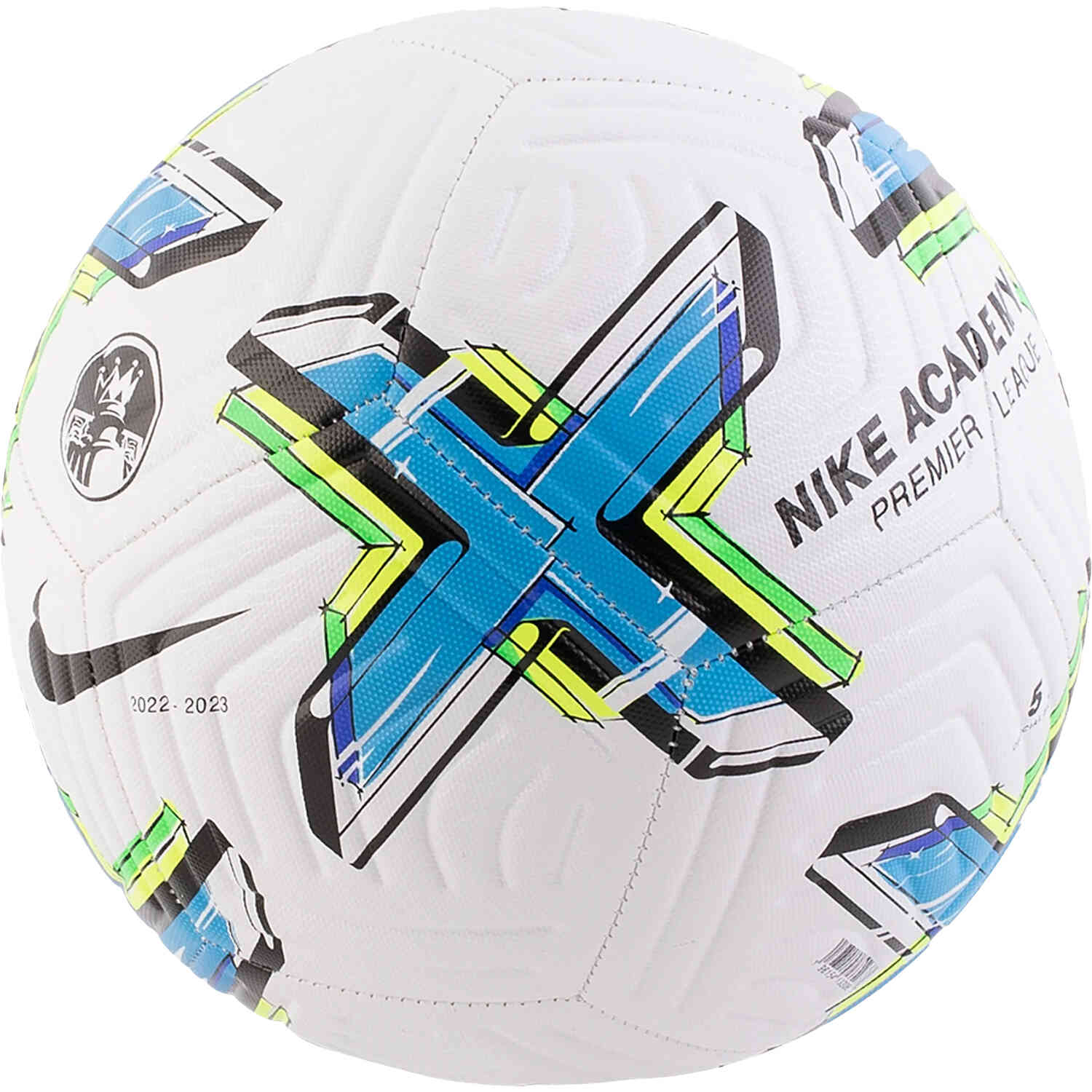 Nike Premier League Academy Soccer Ball – White & Lt Photo Blue with Black