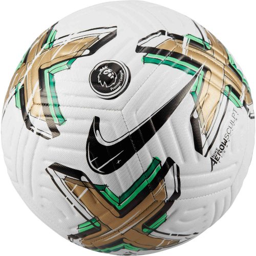 Nike Premier League Academy Soccer Ball – White & Gold with Black