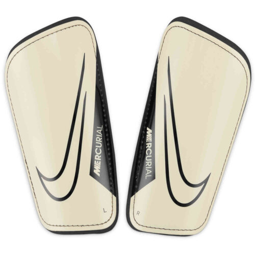 Nike Mercurial Hardshell Shin Guards – Coconut Milk & Black