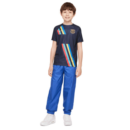 Kids Nike Barcelona Away Pre-match Top – 2022/23