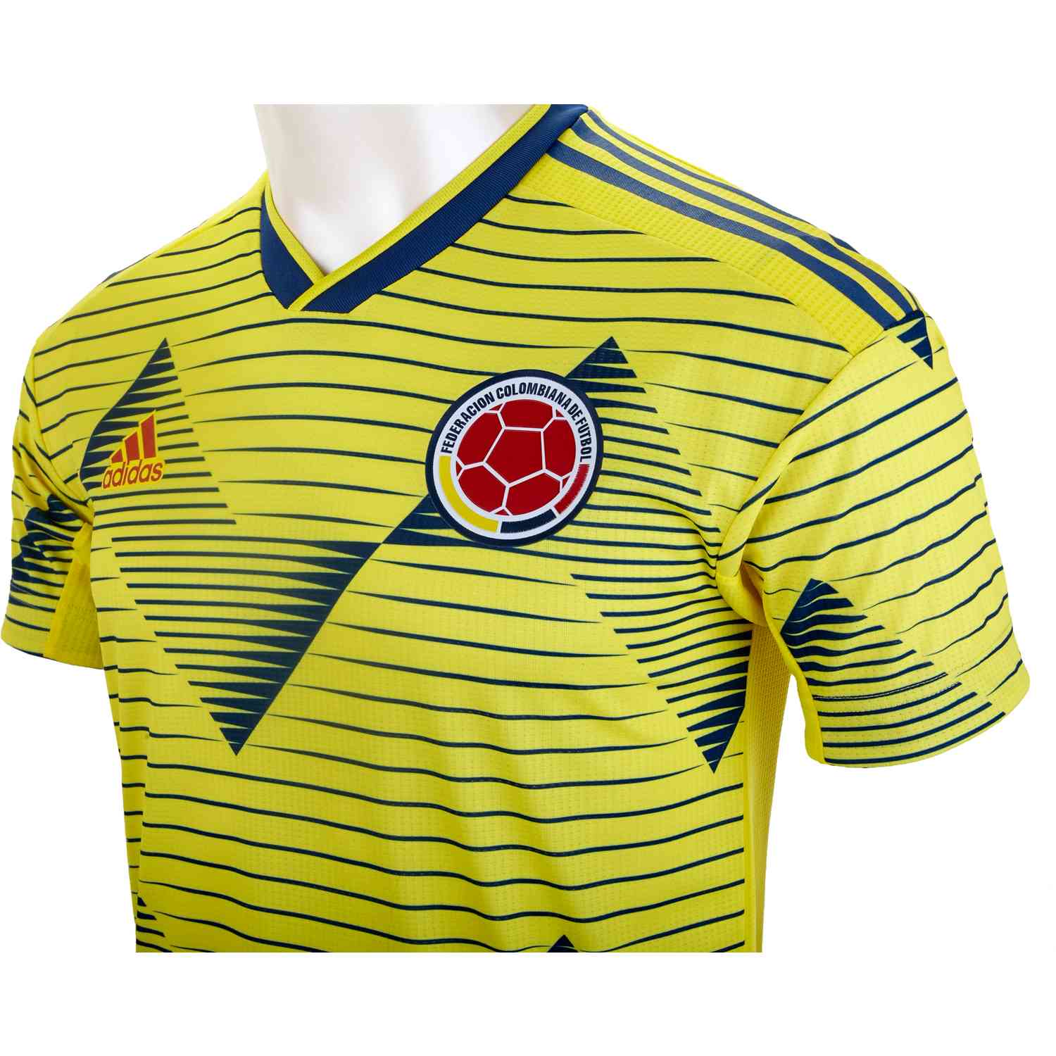 Emociónate Nacarado avance 2019 adidas Colombia Home Authentic Jersey - SoccerPro