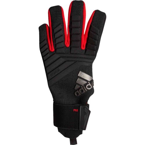 adidas Predator Pro Goalkeeper Gloves – Black/Active Red