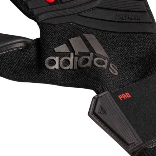 adidas Predator Pro Goalkeeper Gloves – Black/Active Red
