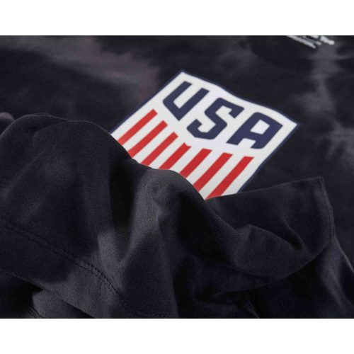 Kids Nike USA Crest Wash Tee – Anthracite/Black/White