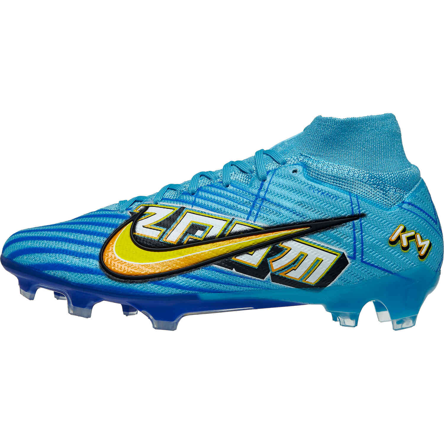 Nike soccer shoes blue online