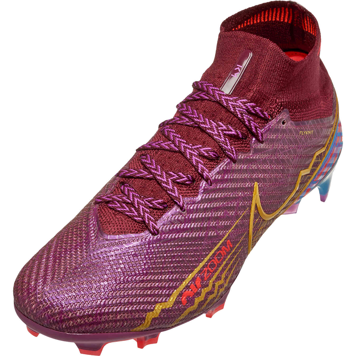 miel nostalgia montaje Nike Mbappe Zoom Mercurial Superfly 9 Elite FG - Dark Beetroot & Metallic  Vivid Gold - SoccerPro