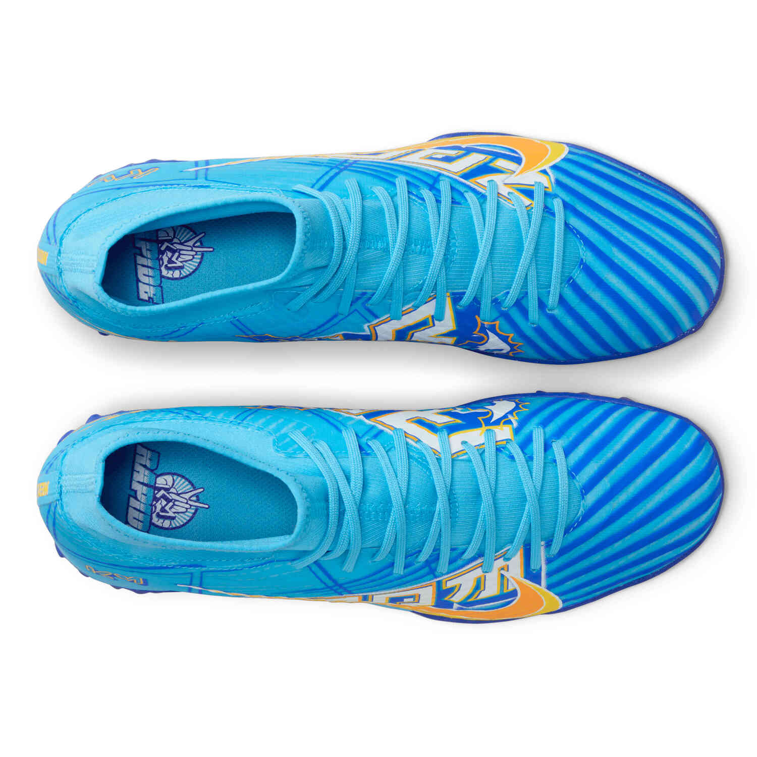 Nike Mbappe Zoom Mercurial Superfly 9 Academy TF – Baltic Blue & White